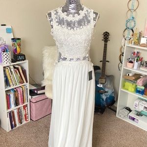 White Lace Dress ❤️